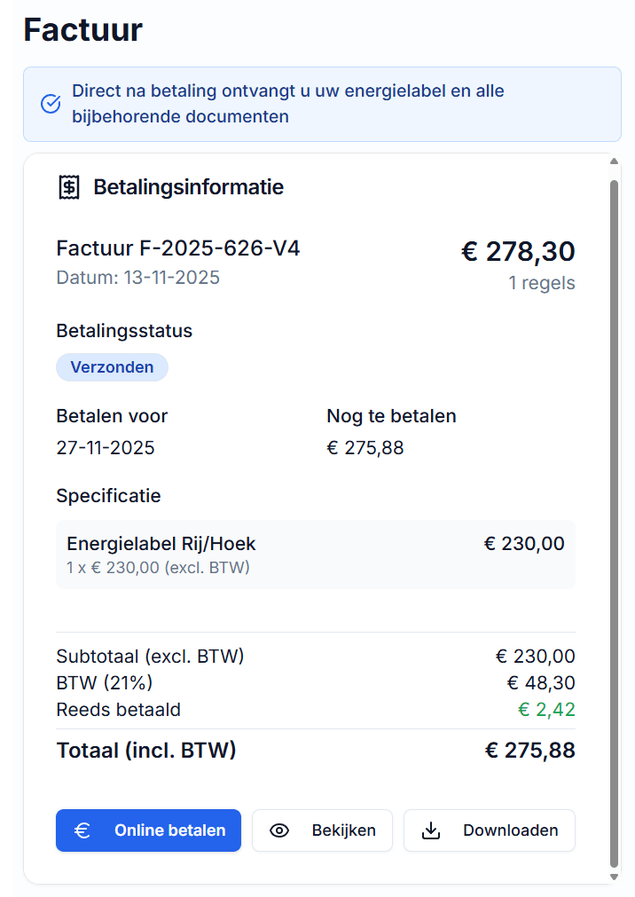 Klantcommunicatie en betalingen versnipperd screenshot
